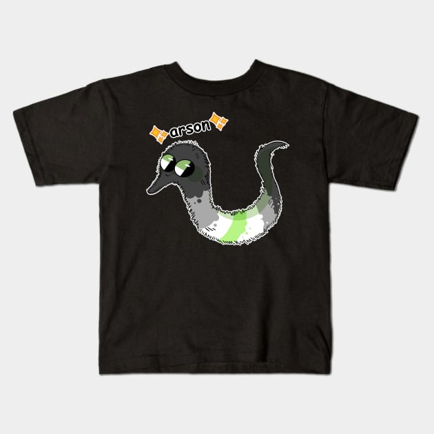 politically charged arson- Agender Variant Kids T-Shirt by Brewing_Personalitea